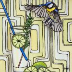 Gin and Tit Silk Anniversary Gift