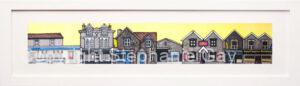 Portishead High Street - Ocean to The Ghandi Framed