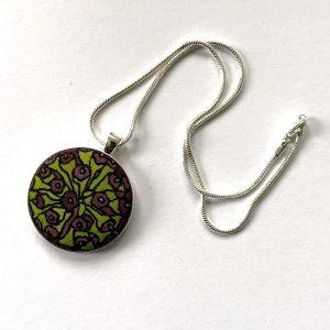 Ivy Silk Pendant