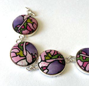 Sweet Pea Silk Bracelet