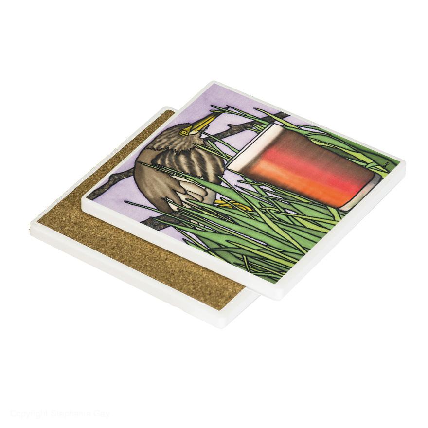 Best Bittern Ceramic Coaster