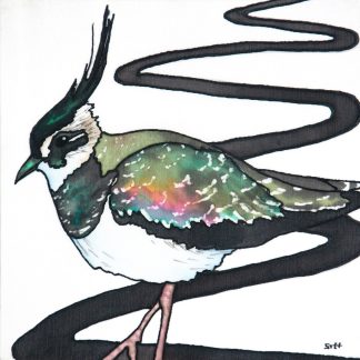 One Lapwing Painting