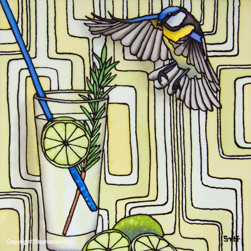 Gin and Tit - Blue Tit & Gin and Tonic