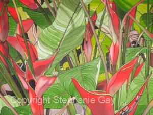 Helonica Silk Painting