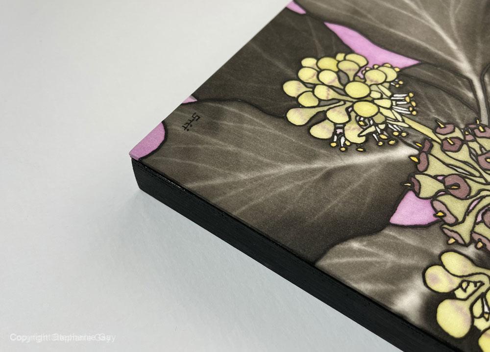 Ivy Silk Painting - Image 2