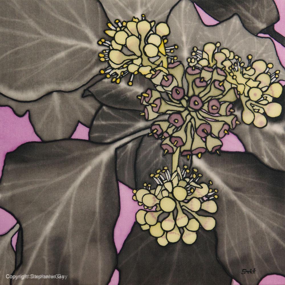 Ivy Silk Painting