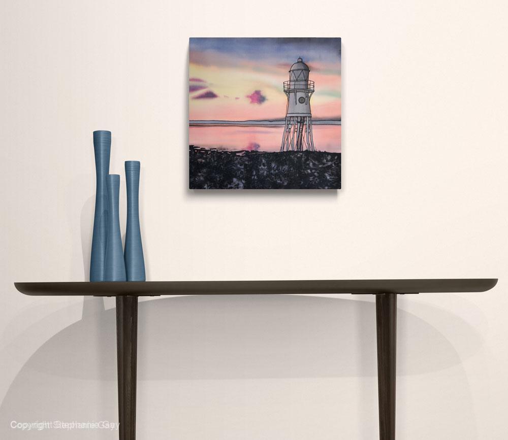 The Pink Cloud - Sunset at Black Nore Lighthouse - Image 3