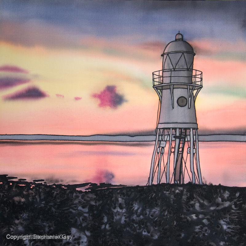 The Pink Cloud - Sunset at Black Nore Lighthouse