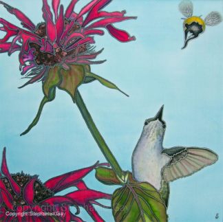 The Rivals - the Hummingbird and the Bee
