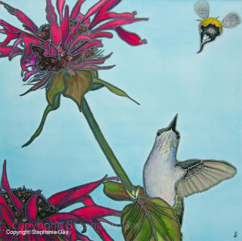 The Rivals - the Hummingbird and the Bee