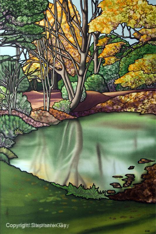 West Across the Lake