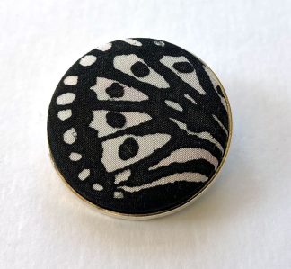 Monarch Wing Silk Brooch